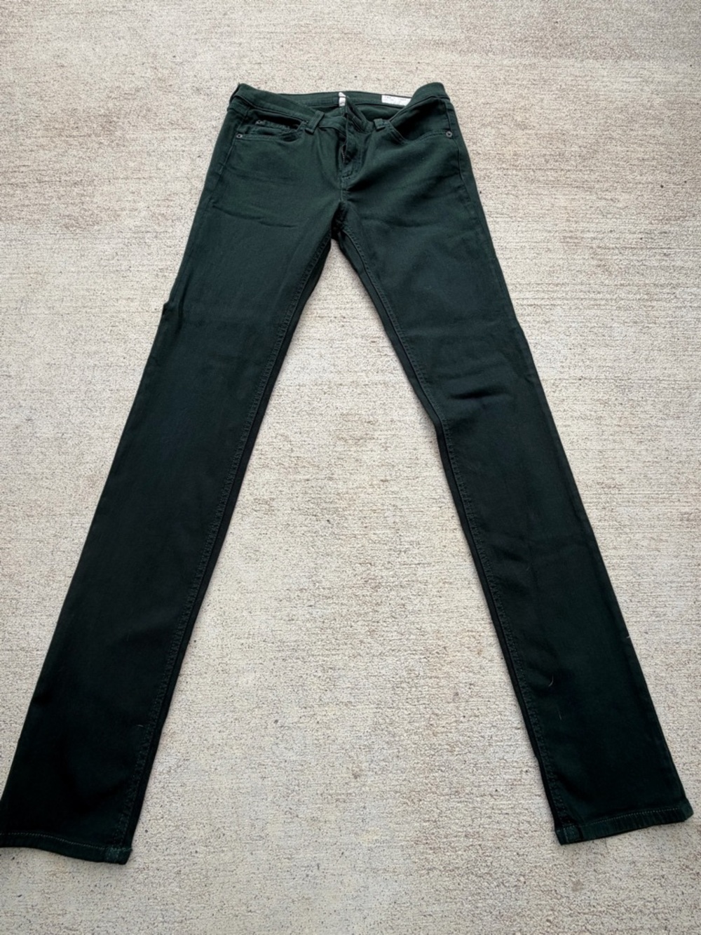 rag & bone Forest Green Jeans - Slim Fit